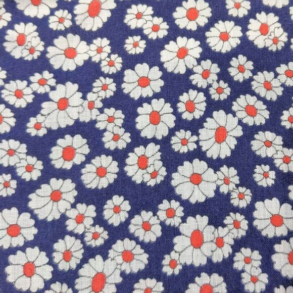 Vintage 60s/70s SEATON HALL Blue Sleeveless Teen Schoolgirl Pinafore Size 7/8 - Picture 2 of 8